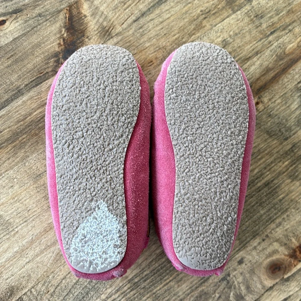 Girls Minnetonka Hardsole Slippers